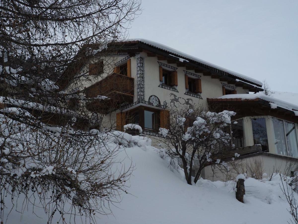 Ferienwohnung Chesa Sper L'Ovel Brail Zernez Exterior foto